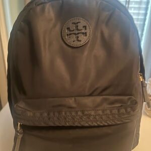 Tory Burch Black Backpack Sleek and Versatile